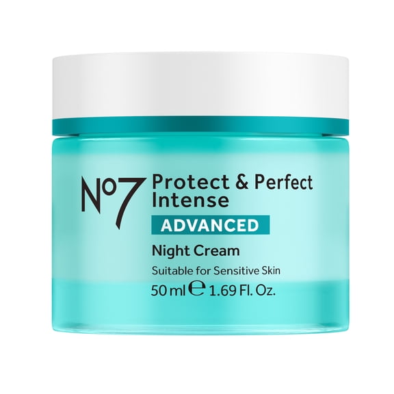 No7 Protect & Perfect Intense Advanced Moisturizing Night Cream - 1.69 fl oz