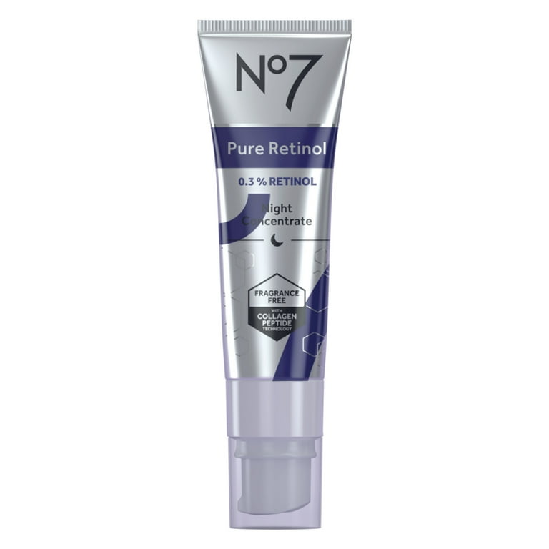 No7 Pure Retinol 0.3% Night Concentrate, Collagen Peptides