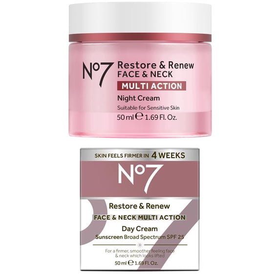 No7 R&R Multi Action Day and Night Cream
