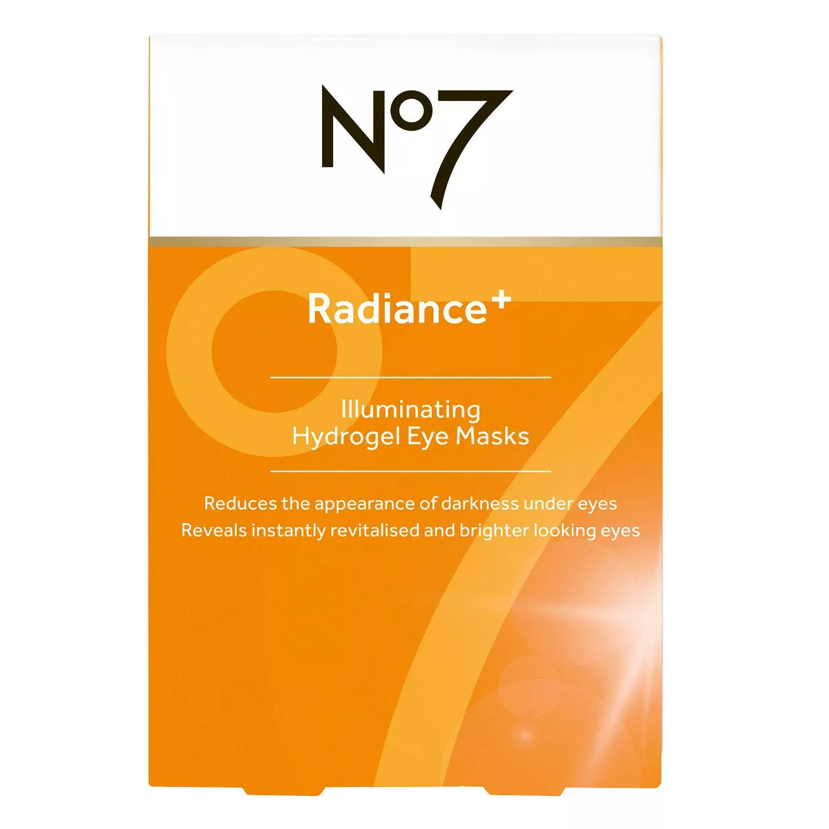 No7 Radiance+ Illuminating Hydrogel Eye Masks Reveals instantly