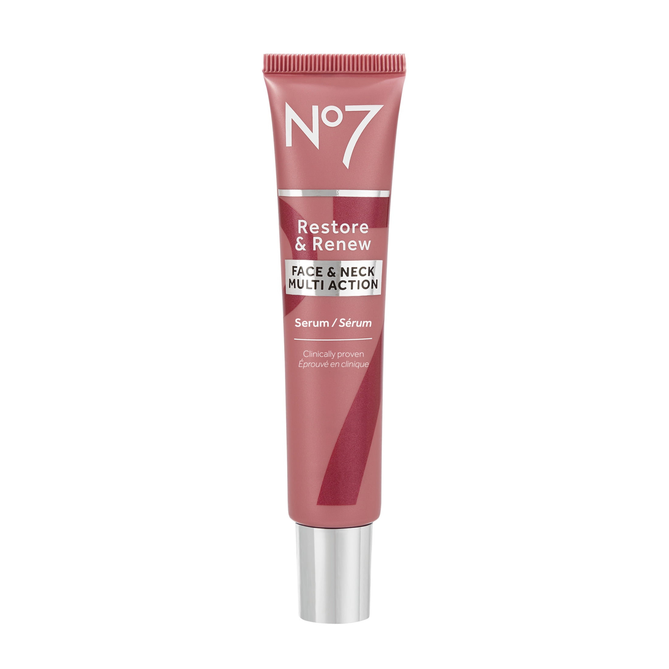 No7 Restore & Renew Multi Action Face & Neck Serum - 1.69 fl oz