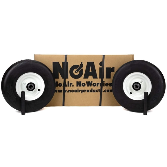 NoAir (2) Flat Free Tire Assm 11x4.00-5 Encore Arrow 46 Rage 32-52 5002100