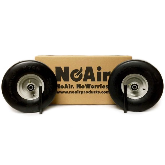 NoAir (2) Gravely Ariens Flat Free Tire Assem 15x6.00-6 Pro Turn 200 400 Repl 79101000