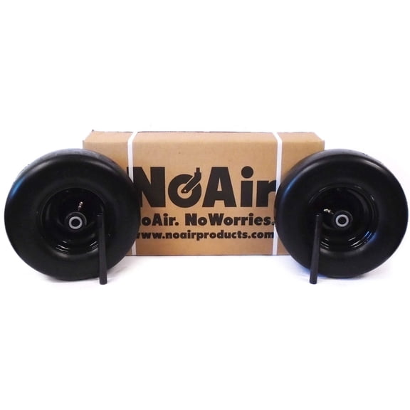 NoAir (2) Spartan Flat Free Wheel Assemblies 13x6.50-6 422-0020-00 Fit RZ & RT Pro HD