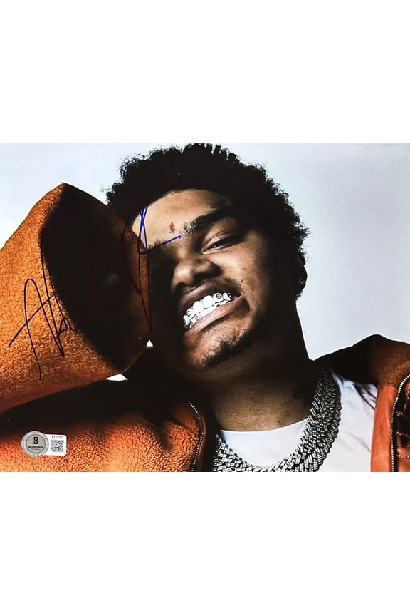 NoCap Signed Autograph 8x10 Beckett Rapper Singer 1