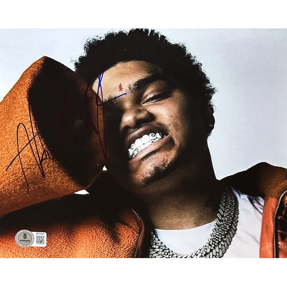 NoCap Signed Autograph 8x10 Beckett Rapper Singer 1