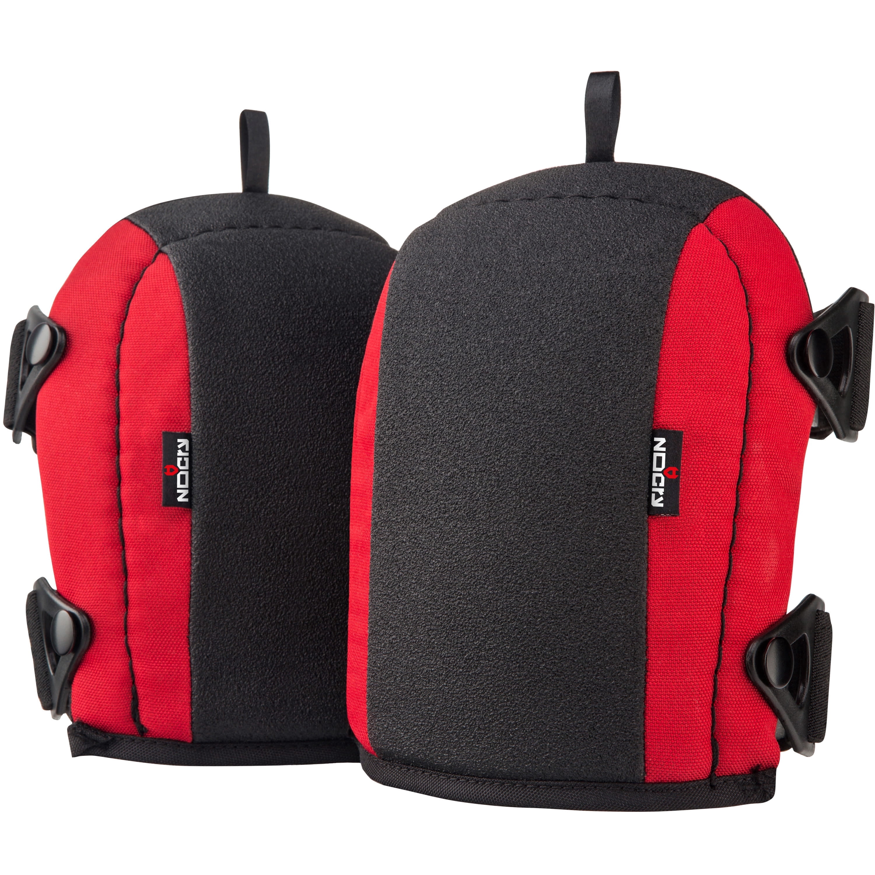 NoCry Non-Slip Work Knee Pads for Men and Women with Thick Soft Foam Padding, Strong, Adjustable Straps and Easy-to-Use Buckle Clips — Stay in Place While You Move — Perfect for Flooring or Gardening