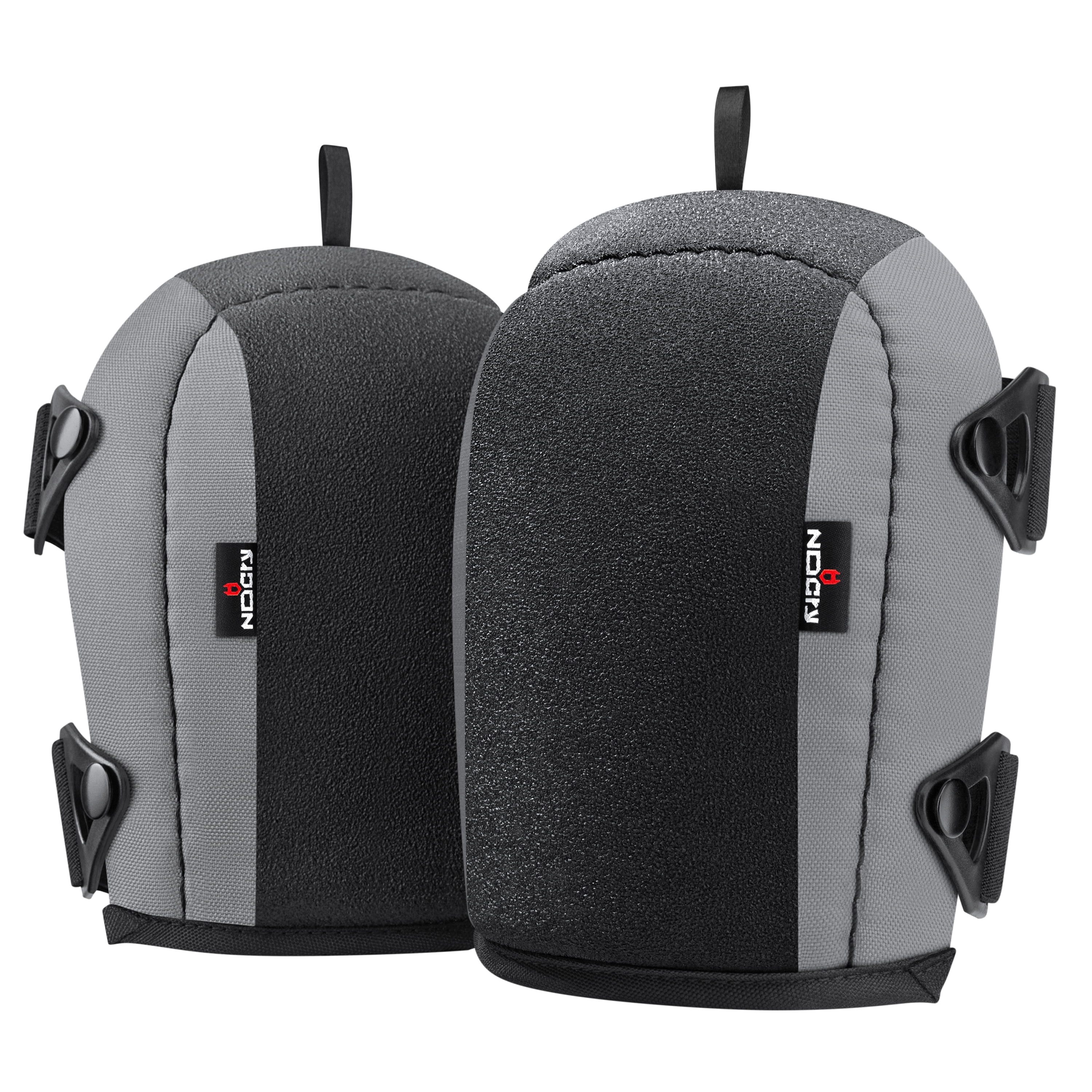 NoCry Non-Slip Work Knee Pads for Men and Women with Thick Soft Foam Padding, Strong, Adjustable Straps and Easy-to-Use Buckle Clips — Stay in Place While You Move — Perfect for Flooring or Gardening