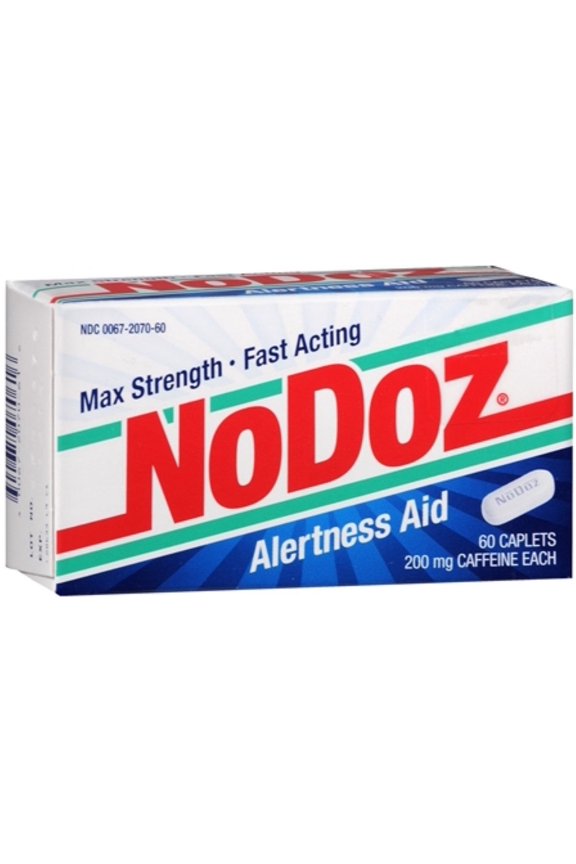 Max Strength Alertness Aid Caplets 60 ea (Pack of 4)