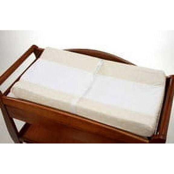 NoJo 2 Pack Dot Changing Table Cover - Ivory with Snow Dots