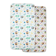 NoJo Ms. Rachel Toddler 2-Piece Unisex Fitted Bed Sheet Set