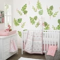 thumbnail image 1 of NoJo  Tropical Flamingo 4pc Crib Bedding Set, 1 of 3