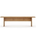 thumbnail image 1 of NoMad 67.91 Rustic Country Dining Bench in Nature, 1 of 5