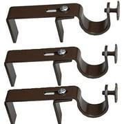 NoNo Bracket - Outside Mounted Blinds Curtain Rod Bracket Attachment Set of 3