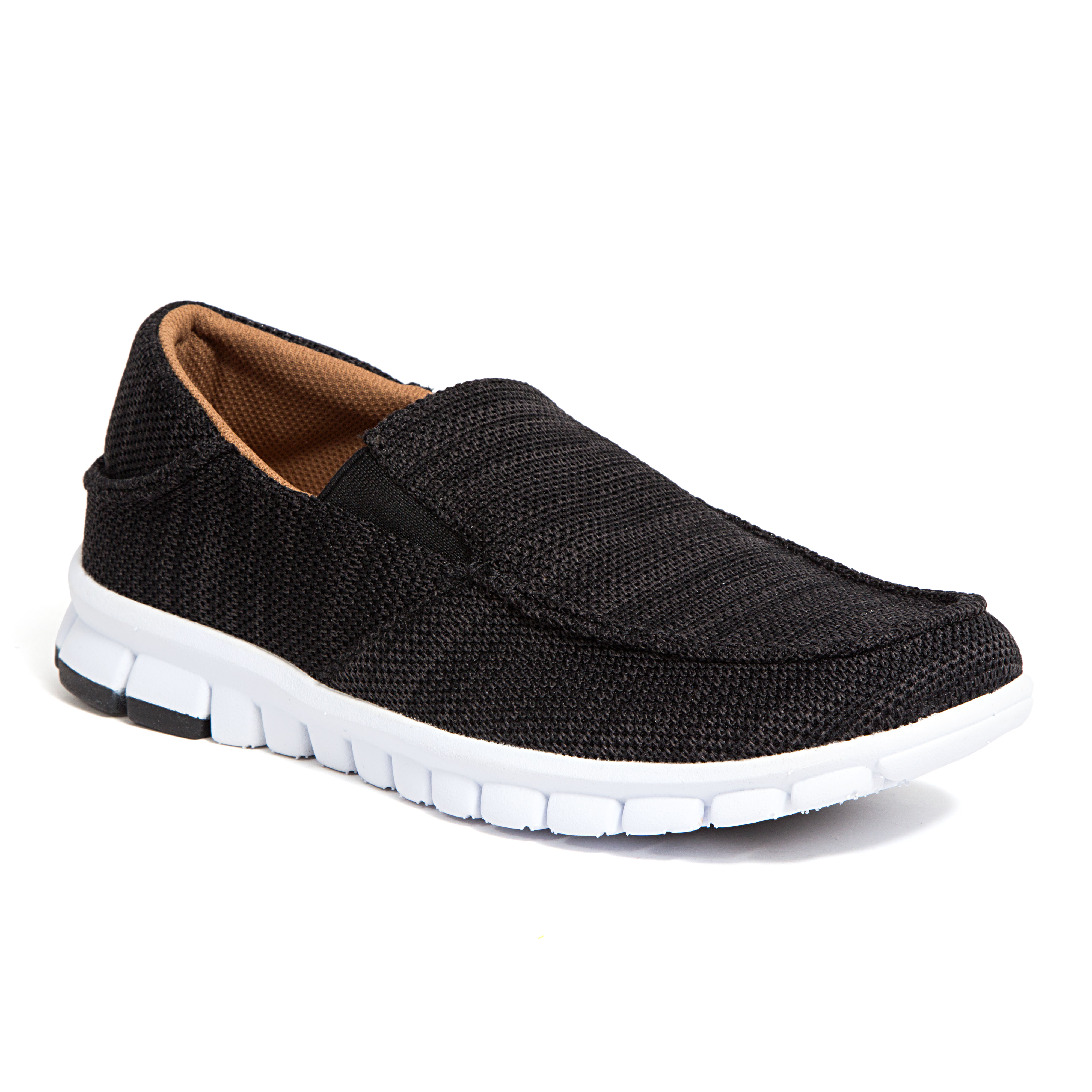 NoSoX by Deer Stags Melvin Flexible Hybrid Casual Slip On Loafer Sneaker Black 9.5 Medium Walmart