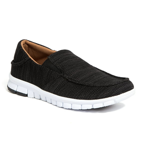 NoSoX by Deer Stags Melvin Flexible Hybrid Casual Slip-On Loafer Sneaker - Black - 9 Medium