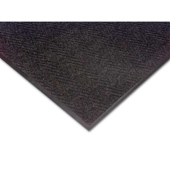 NoTrax Akro Chevron Fiber Best Entrance Floor Mat 36" x 48" Charcoal (105S0034CH)