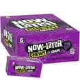 thumbnail image 1 of NoW and LaTeR: Grape Long Lasting Chewing Candy (24 small pack of 6), 1 of 4
