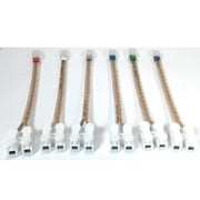 Noa Store 6-Piece Multicolor Wire JST Connectors for Sony & Samsung