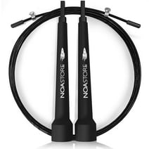 Noa Store Speed Jump Rope - 10 ft Adjustable Skipping Rope for Aerobic Exercise, Endurance Training, Fitness, Gym, Boxing, MMA - Ideal for Men and Women