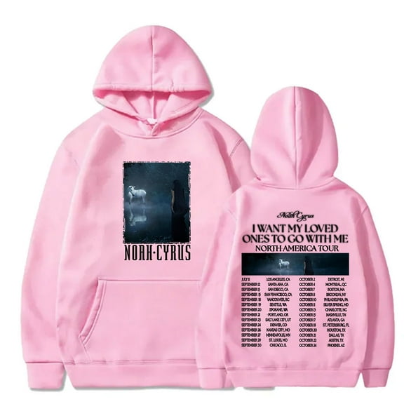Noah Cyrus I Want My Loved Ones To Go With Me Tour Hoodies Women Men Fashion Long Sleeve Sweatshirts