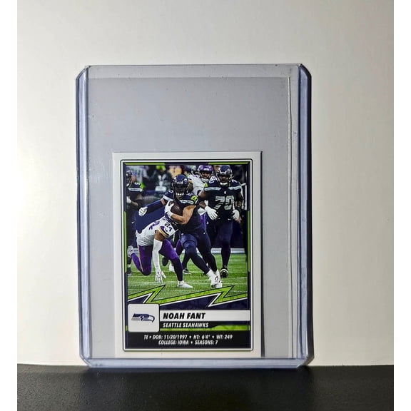 Noah Fant 2025 Panini NFL #542 Sticker Seattle Seahawks