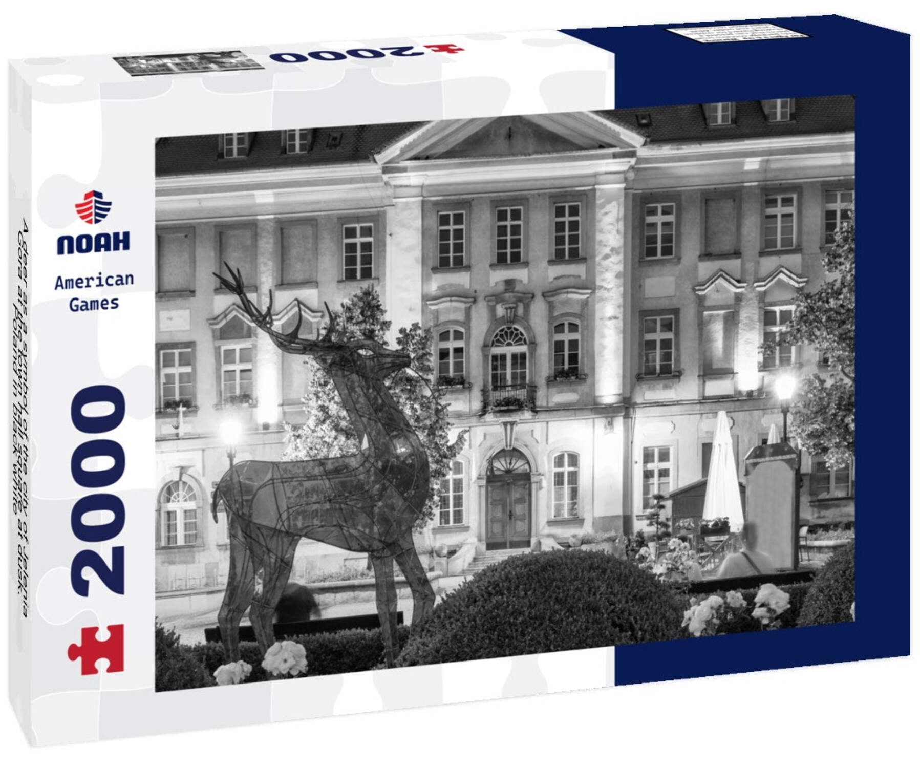 Turin Italy Jigsaw Puzzle - Piazza San Carlo At Dusk, 1000 Pieces By Lais