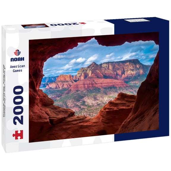 A scenic view of the Steam Boat Rock, Sedona, Arizona 2000pc Puzzle