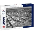thumbnail image 1 of Noah Jigsaw Puzzle Aerial View of Decatur, Alabama in Spring in black white 2000 pieces, 1 of 1