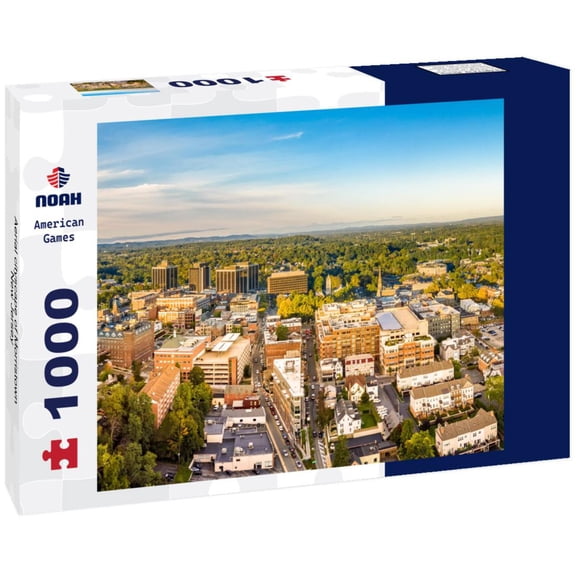 Noah Jigsaw Puzzle Aerial cityscape of Morristown, New Jersey 1000 pieces