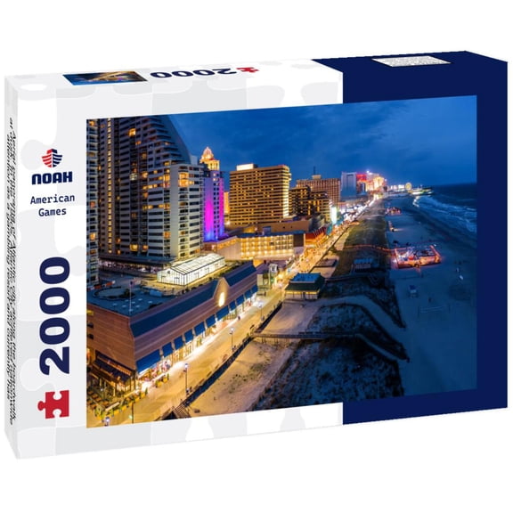 Noah Jigsaw Puzzle Aerial panorama of Atlantic city, New Jersey 2000 pieces