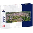 thumbnail image 1 of Aerial view of downtown Alexandria, Minnesota 1000pc Panoramic Puzzle, 1 of 2