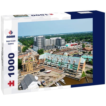 Aerial view of downtown Oakville, Ontario, Canada 1000pc Puzzle