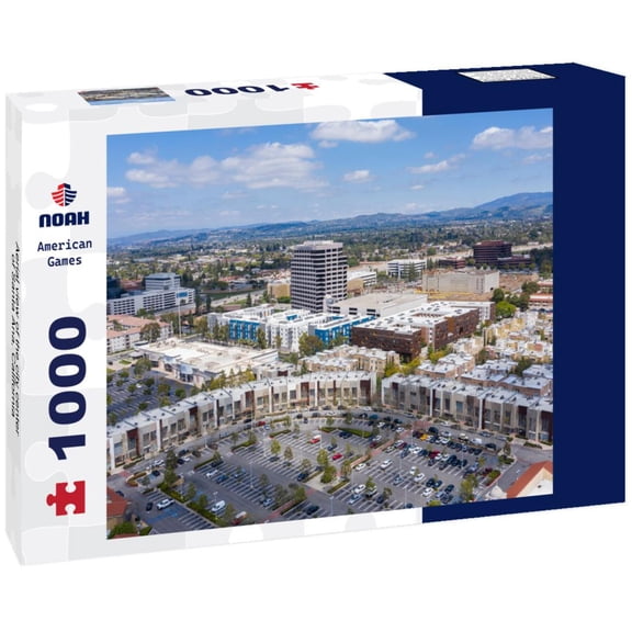 Noah Jigsaw Puzzle Aerial view of the city center of Santa Ana, California 1000 Pieces