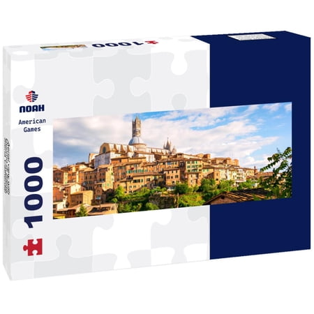 Noah Jigsaw Puzzle Aerial view with Duomo di Siena - Siena Catherdal, Tuscany, Italy panorama 1000 pieces