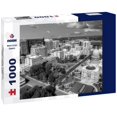 thumbnail image 1 of Noah Jigsaw Puzzle Afternoon view of historic downtown Blythe, California, USA in black white 1000 pieces, 1 of 2