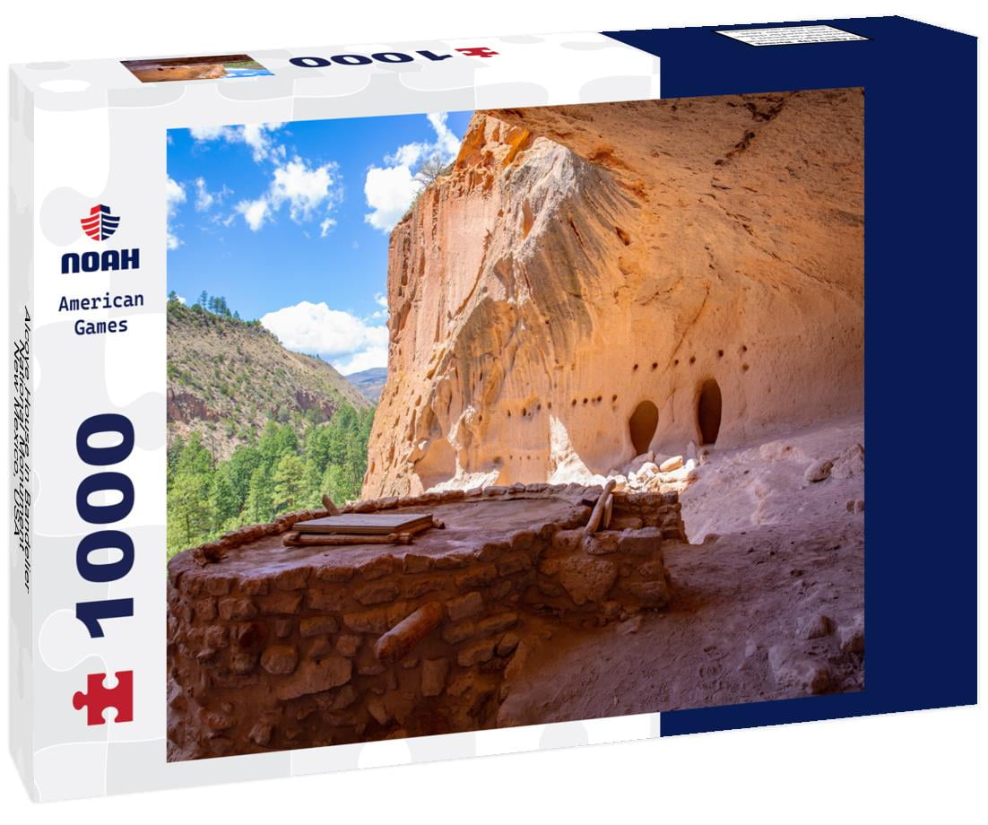Noah Jigsaw Puzzle Alcove House in Bandelier National Monument, New Mexico, USA 1000 pieces