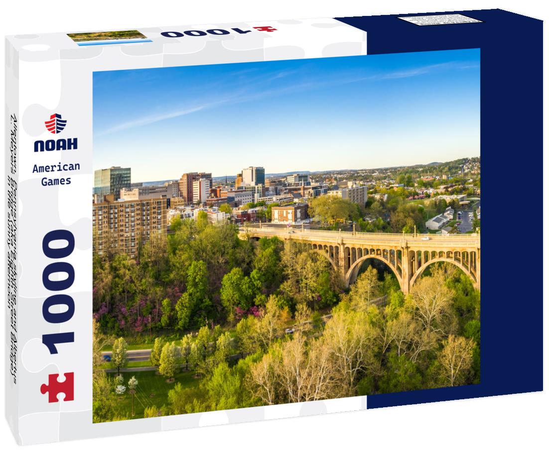 Noah Jigsaw Puzzle Allentown, Pennsylvania skyline and Albertus L