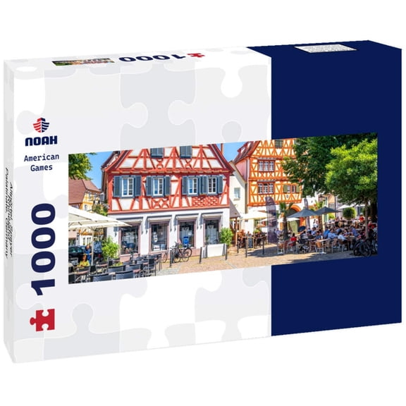 Altprtel, Speyer, Rhineland-Palatinate, Germany 1000pc Panoramic Puzzle