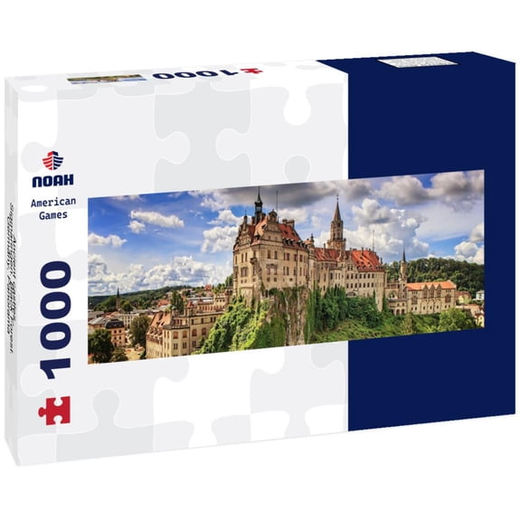 Noah Jigsaw Puzzle Ancient castles . Sigmaringen. Black Forest. Germany, Panorama Panorama 1000 Pieces