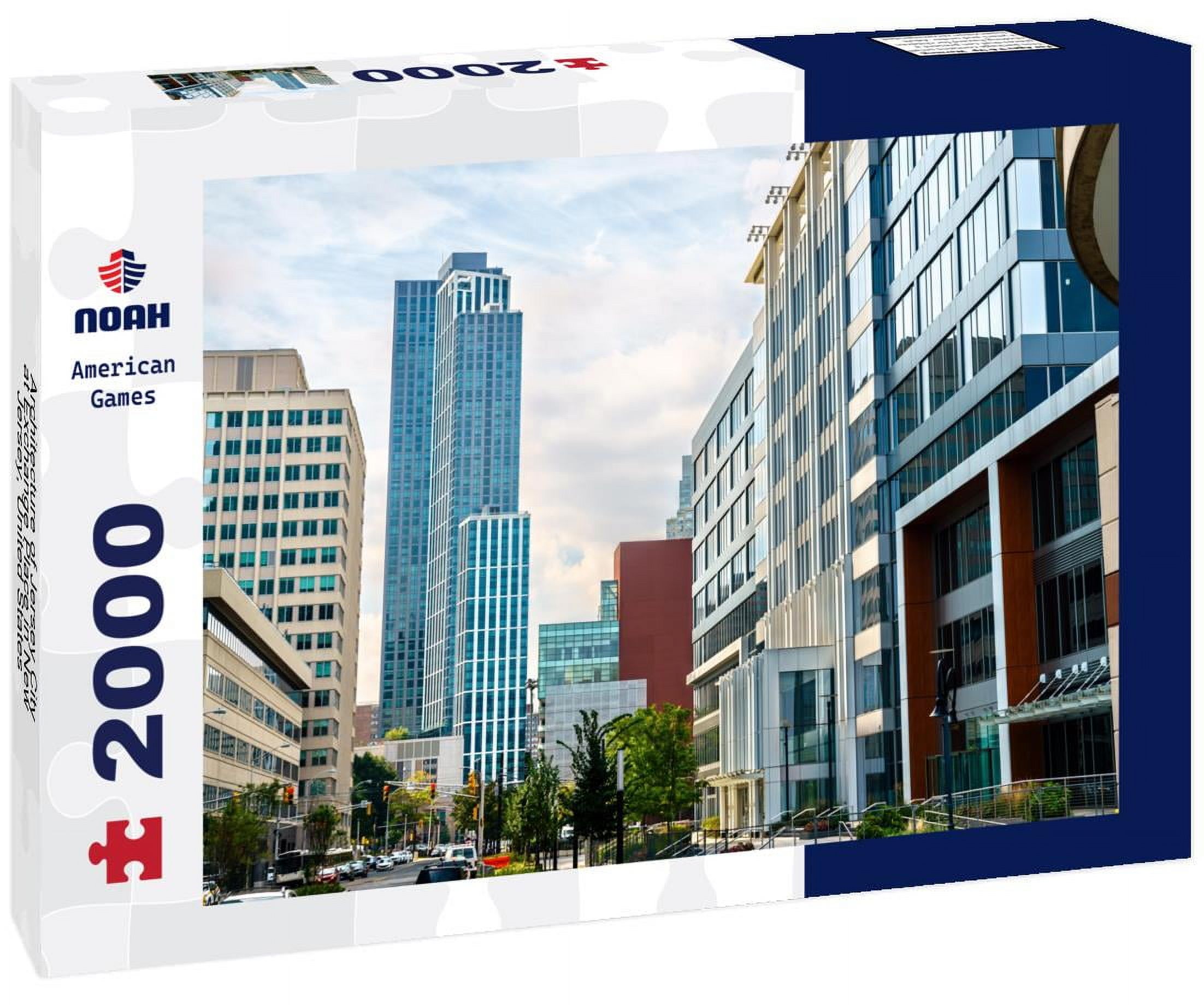 Noah Jigsaw Puzzle Architecture of Jersey City at Exchange Place in New