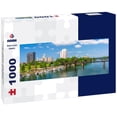 thumbnail image 1 of Augusta, Georgia, USA downtown city skyline in the daytime 1000pc Panoramic Puzzle, 1 of 2