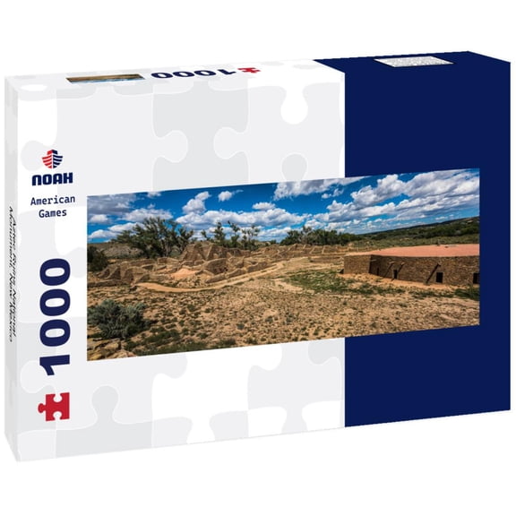 Aztec Ruins National Monument, New Mexico 1000pc Panoramic Puzzle