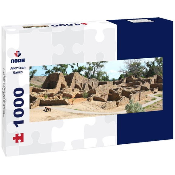 Aztec Ruins National Monument in New Mexico, USA 1000pc Panoramic Puzzle