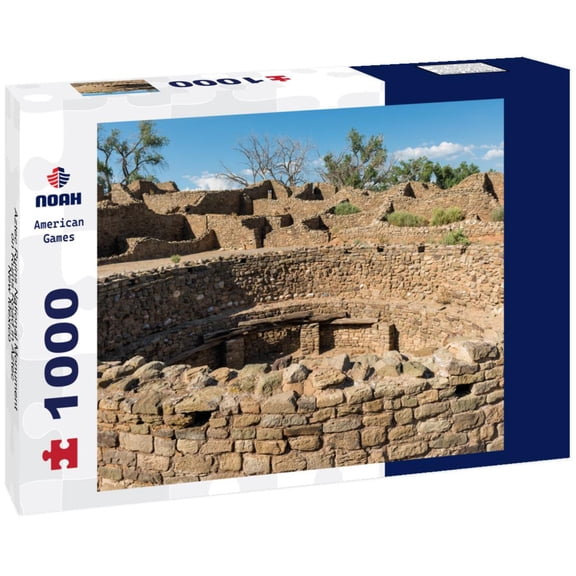 Noah Jigsaw Puzzle Aztec Ruins National Monument on Ruins Road in Aztec, New Mexico 1000 pieces
