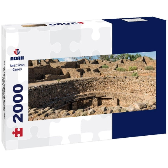 Noah Jigsaw Puzzle Aztec Ruins National Monument on Ruins Road in Aztec, New Mexico panorama 2000 pieces