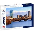 thumbnail image 1 of Noah Jigsaw Puzzle Back Bay Boston Skyline on a Summer Afternoon 2000 pieces, 1 of 2