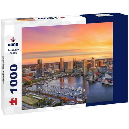 Noah Jigsaw Puzzle Baltimore, Maryland, USA Inner Harbor 1000 Pieces