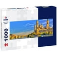 thumbnail image 1 of Basilica of Our Lady of the Pillar in Zaragoza, Spain 1000pc Panoramic Puzzle, 1 of 2
