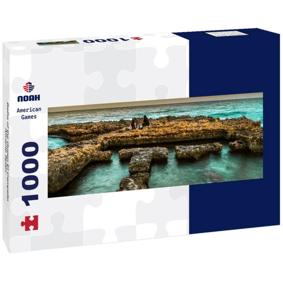 Noah Jigsaw Puzzle Baths of the Queen El Campello Alicante Spain Panorama 1000 Pieces